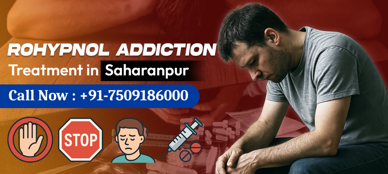 Rohypnol Addiction Treatment in Saharanpur