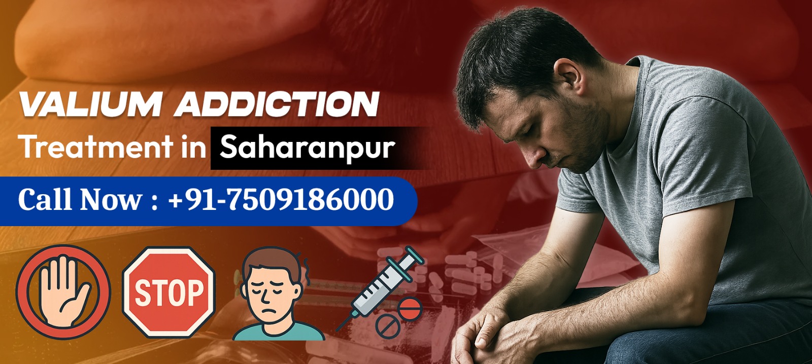 Valium Addiction Treatment Treatment in Saharanpur